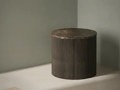 Bijzettafel Treevoro MDF Ø45 cm