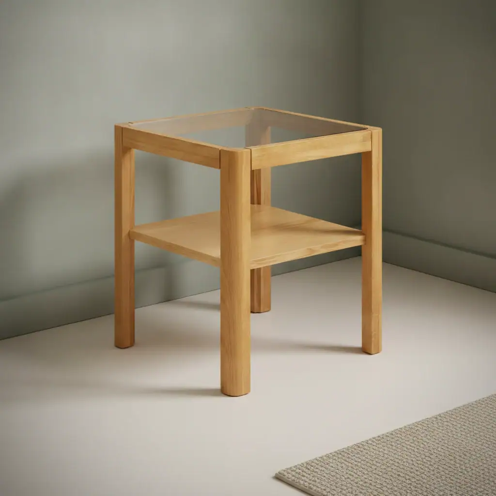 Bijzettafel Treider Eiken 40 cm