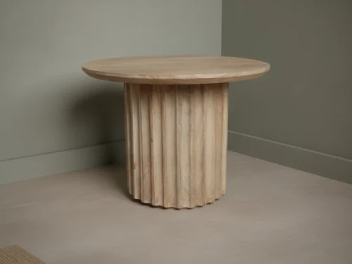 Bijzettafel Vurraro Mangohout 55 cm