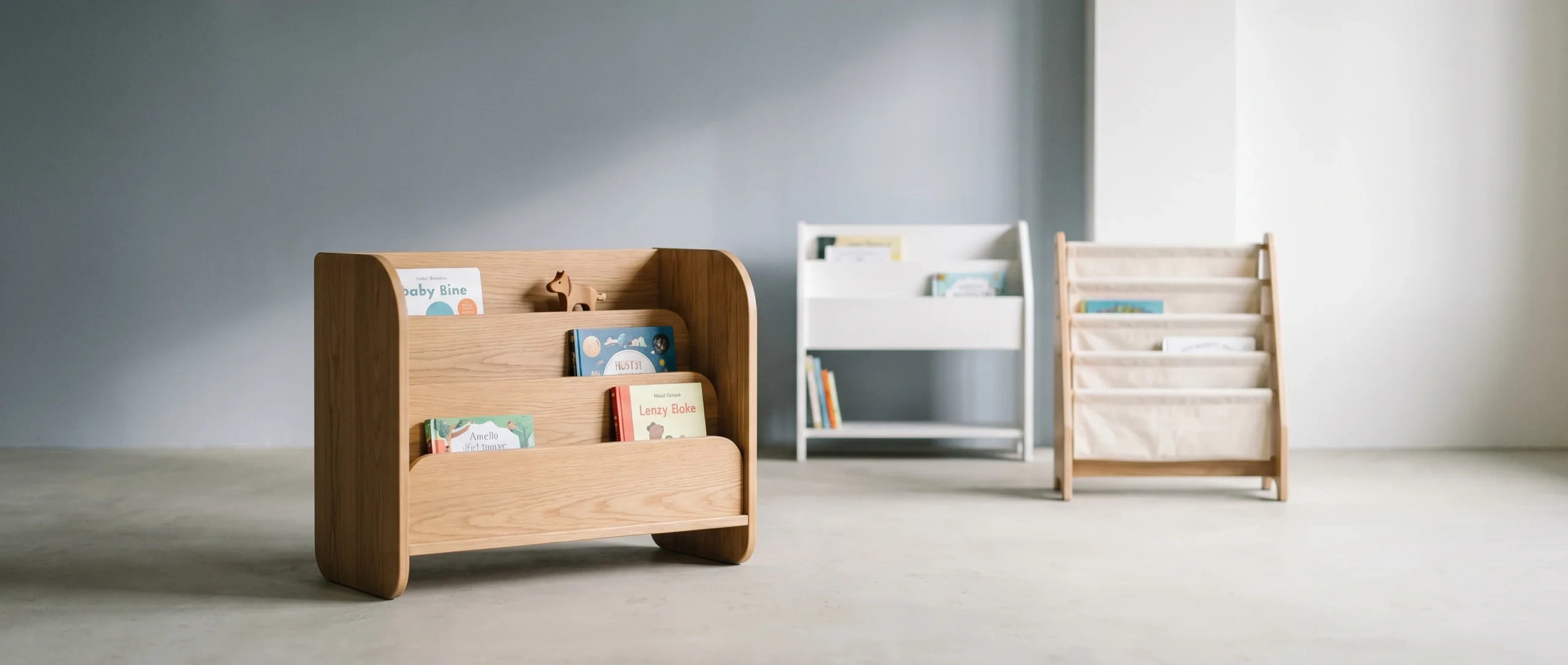 Boekenplanken voor kinderkamer