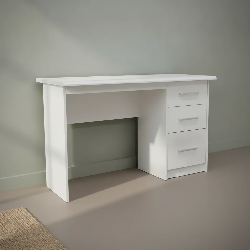 Bureau Arvevesta 75 x 121 cm wit
