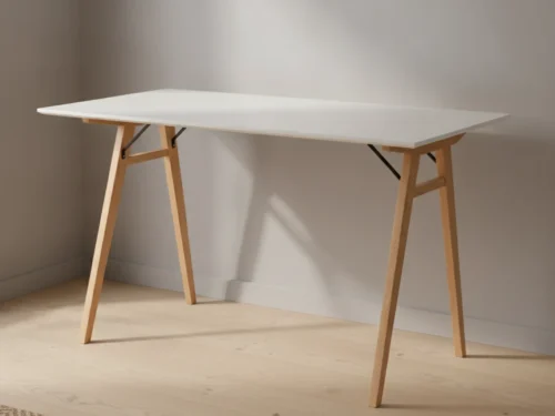 Bureau Nervirrocca 120 x 60 cm wit naturel