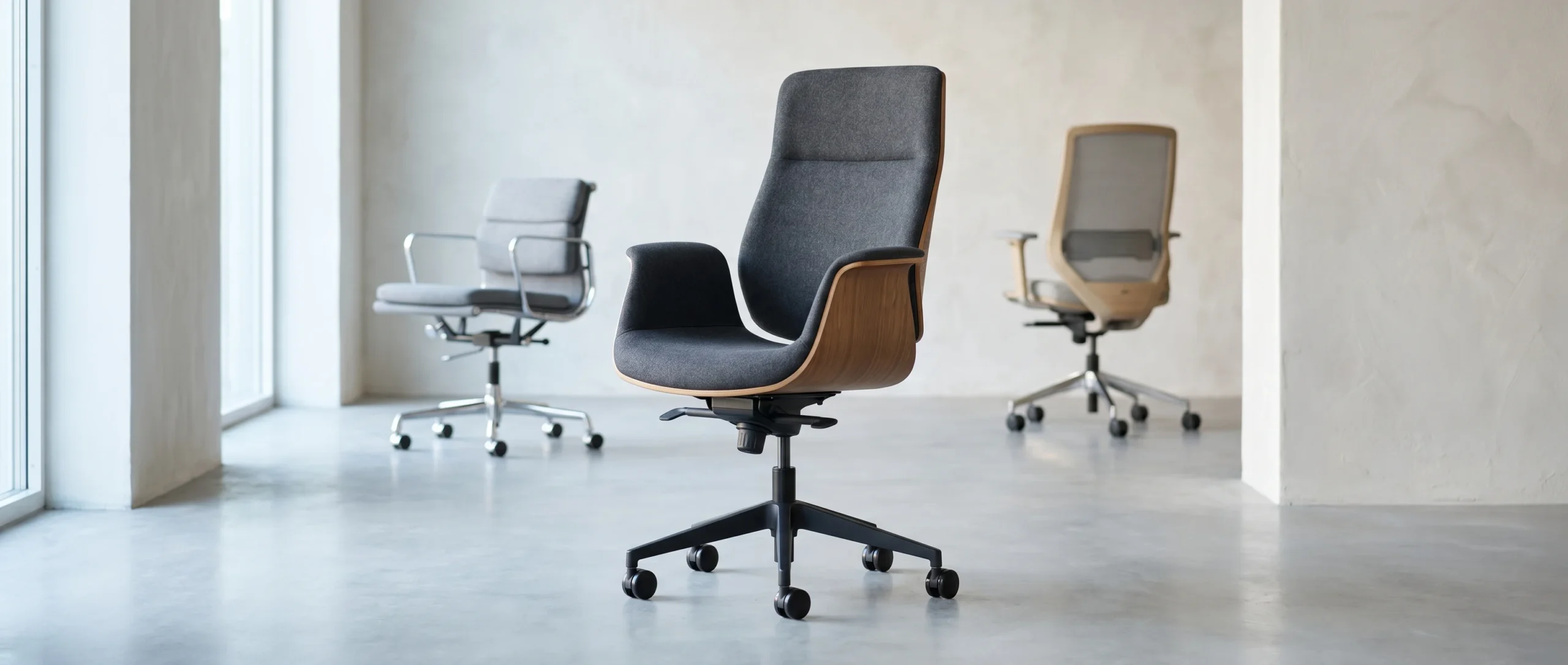 Bureaustoelen met wielen