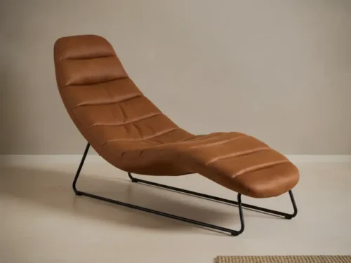 Chaise longue Feeldona Bruin