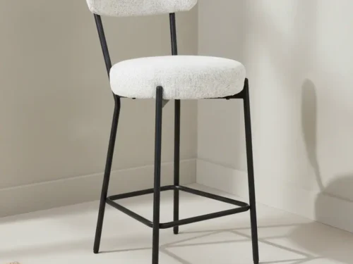 Counterstoel Jeimona Polyester Wit