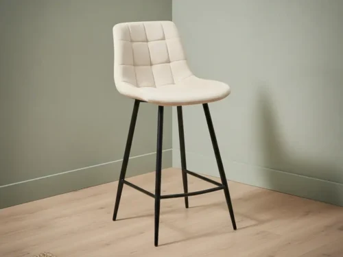 Counterstoel Nurano Velvet Beige