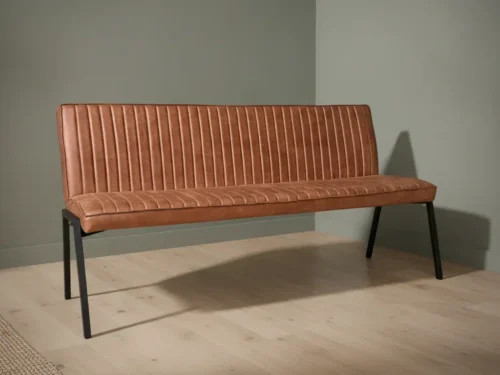 Eetkamerbank Geevar Cognac