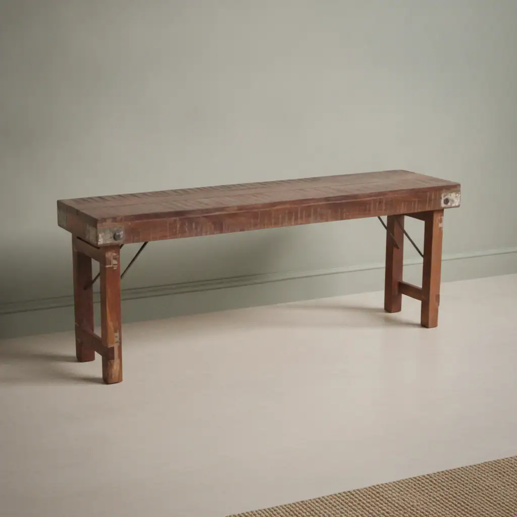 Eetkamerbank Susso Hout Bruin