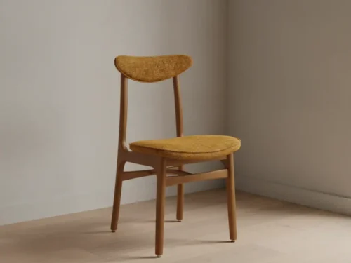 Eetkamerstoel Avalia Mosterdgeel  hout