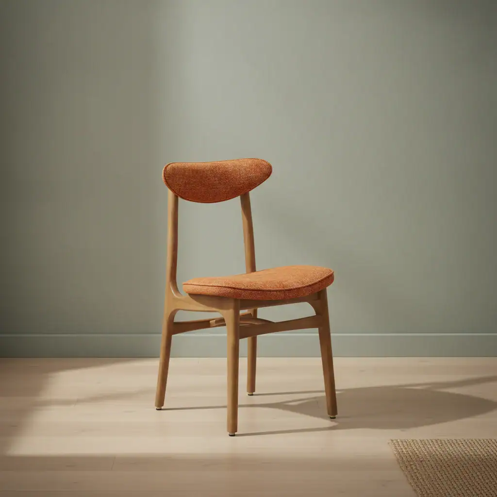 Eetkamerstoel Averio Oranje hout