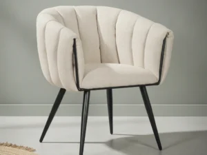 Eetkamerstoel  Breeze beige set van 2