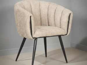 Eetkamerstoel Breeze latte set  van 2
