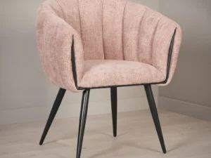 Eetkamerstoel  Breeze roze set van 2