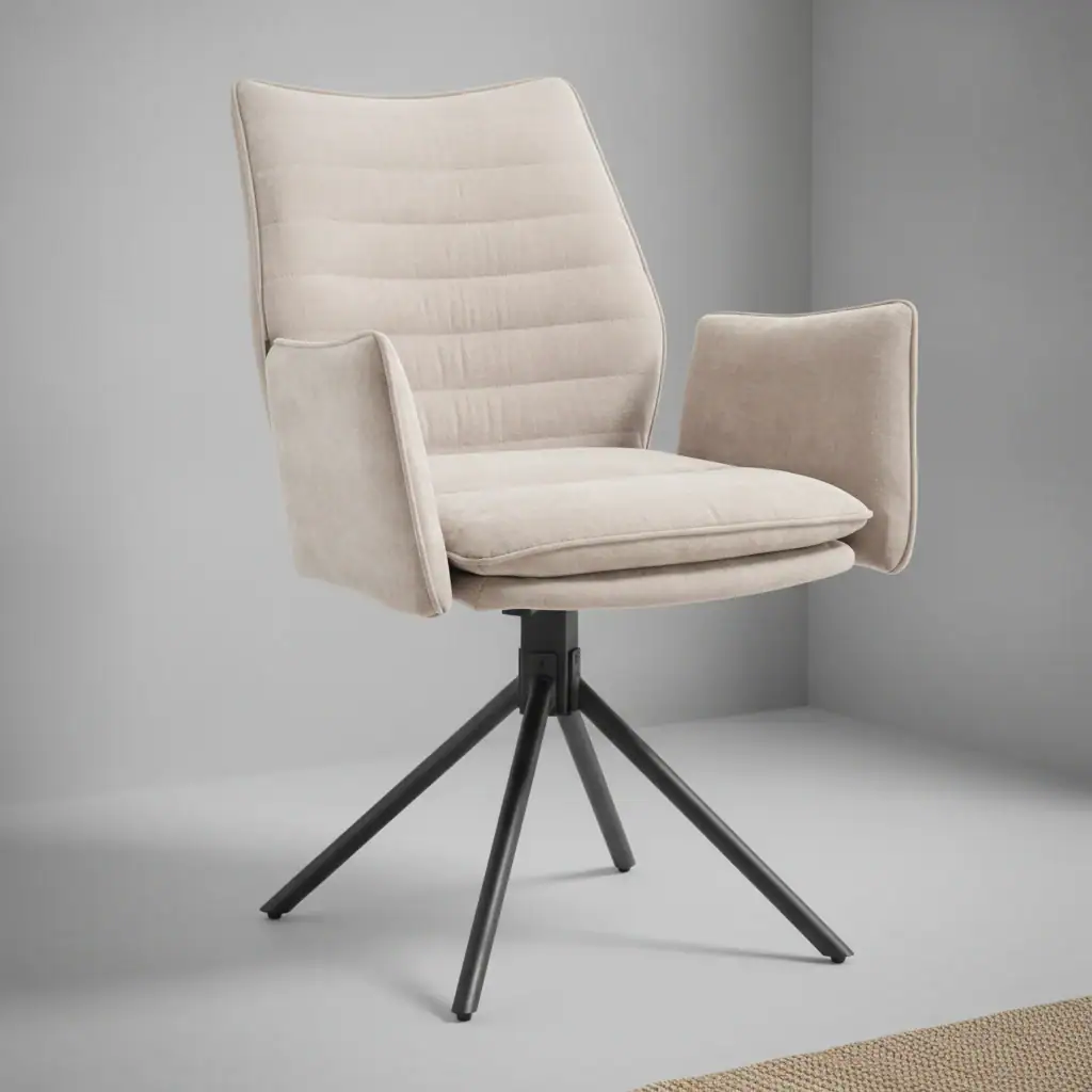 Eetkamerstoel Brumella Beige