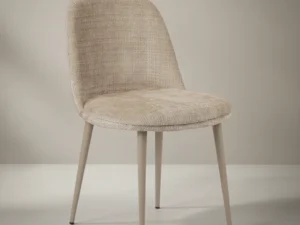 Eetkamerstoel Egg cr√®me set van  2