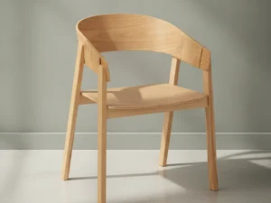 Eetkamerstoel  Faovia naturel hout