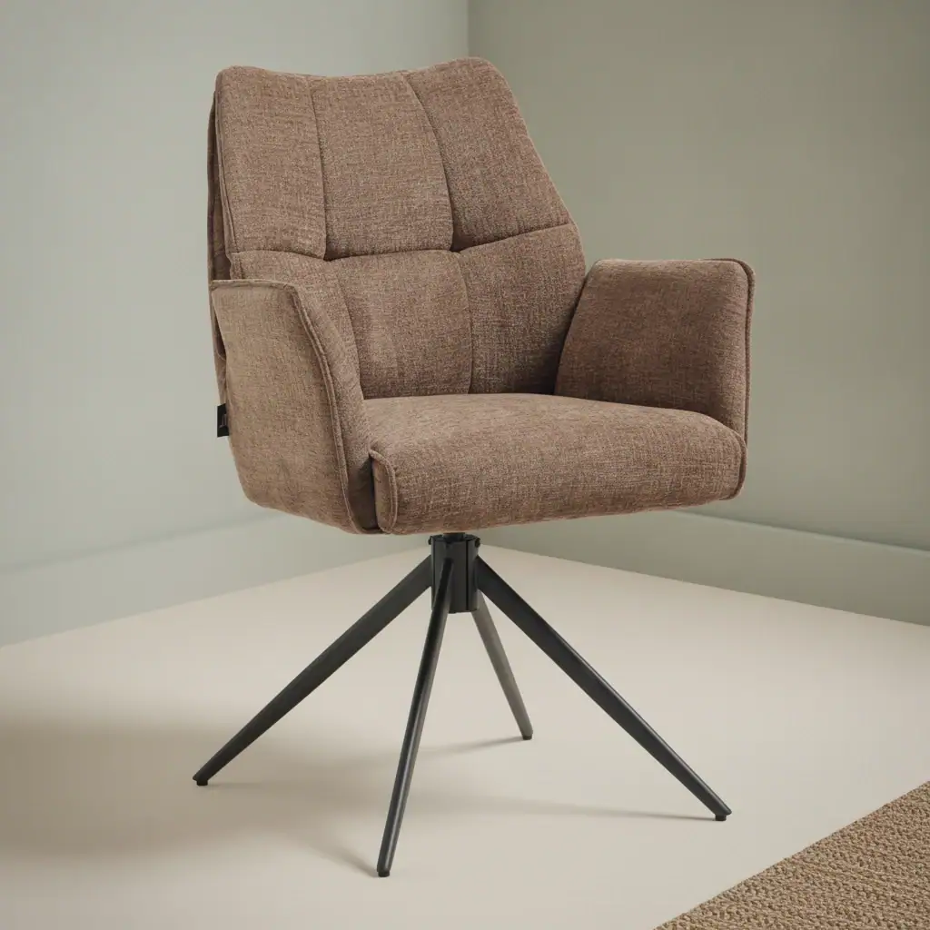 Eetkamerstoel Hensis Taupe