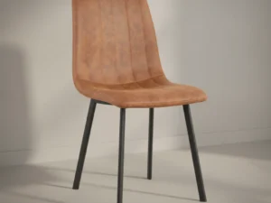 Eetkamerstoel  Jill taupe linnen