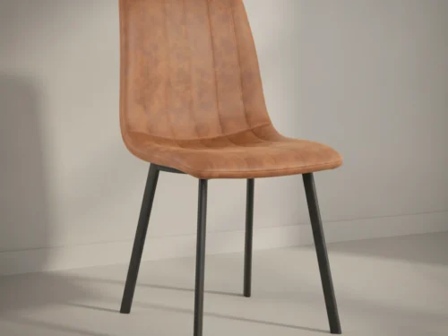 Eetkamerstoel  Jill taupe linnen