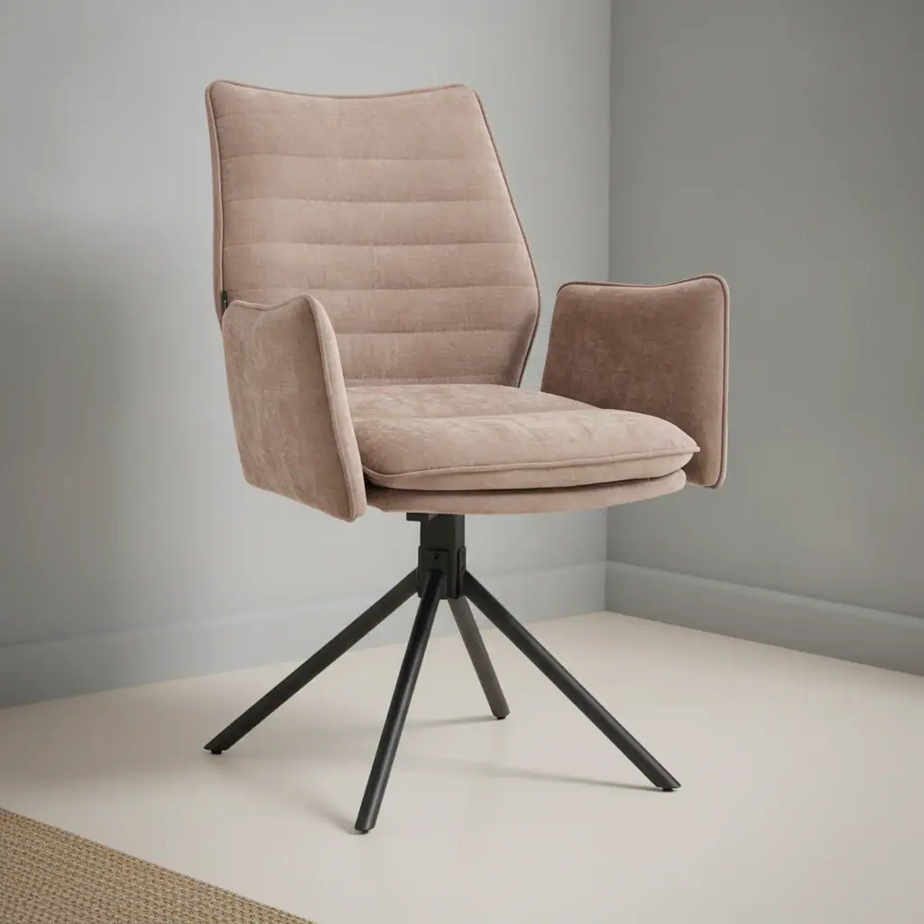 Eetkamerstoel Joormu Taupe