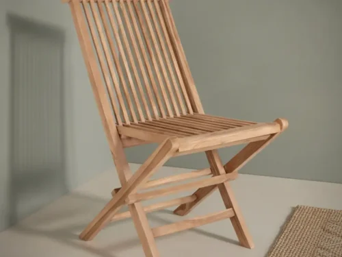 Eetkamerstoel Jornella Teak Naturel - Set van 2