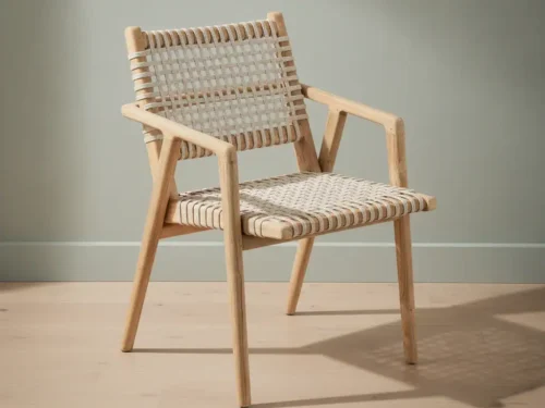 Eetkamerstoel Knysna Teak Naturel