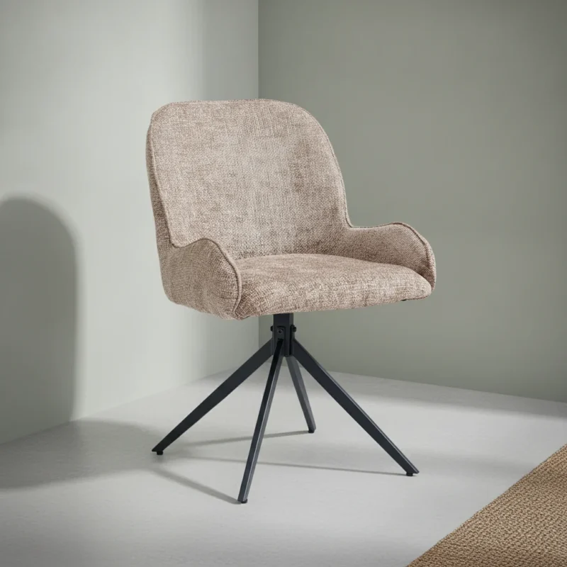 Eetkamerstoel  Lily taupe