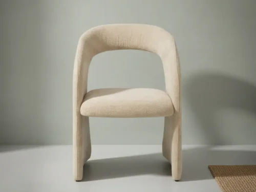 Eetkamerstoel Looro beige stof