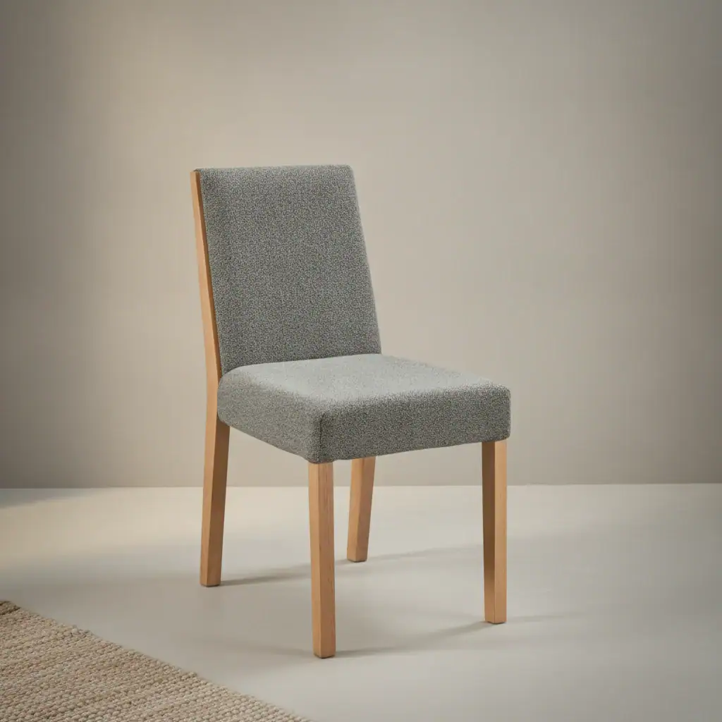 Eetkamerstoel Louno E02m bruin eikenhout
