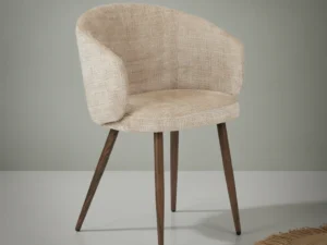 Eetkamerstoel  Luna cr√®me set van 2