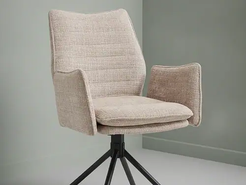 Eetkamerstoel Miestonte Taupe