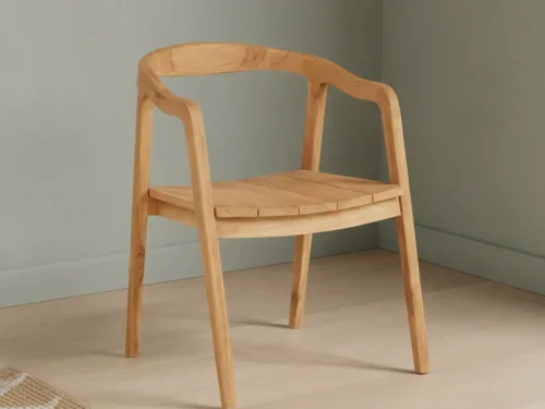 Eetkamerstoel Nemmora Teak Naturel