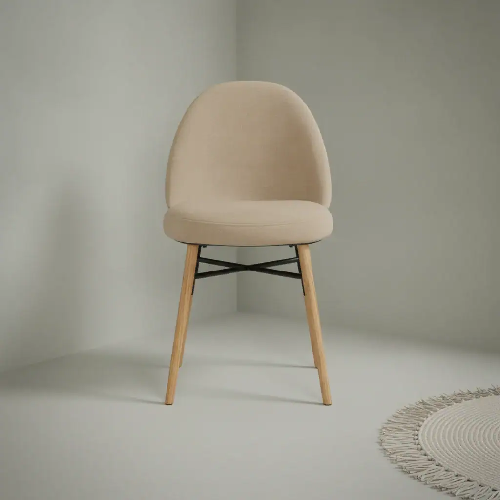 Eetkamerstoel Nobis Beige