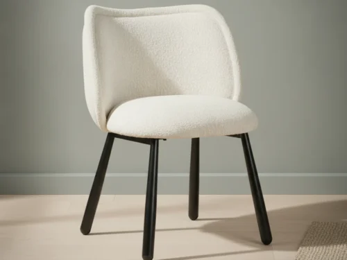 Eetkamerstoel  Panda white pearl set van 2