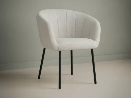 Eetkamerstoel  Sevilla beige stof set van 2