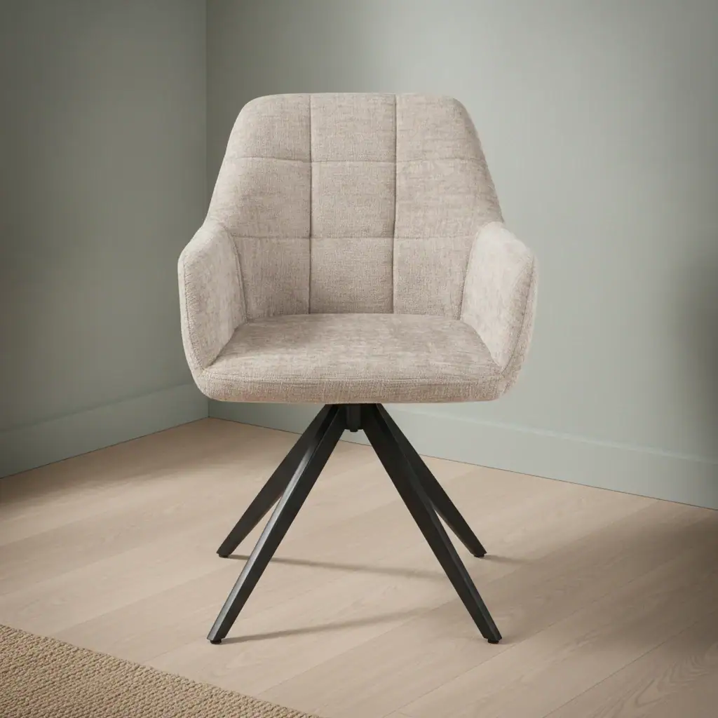 Eetkamerstoel Stalten Beige