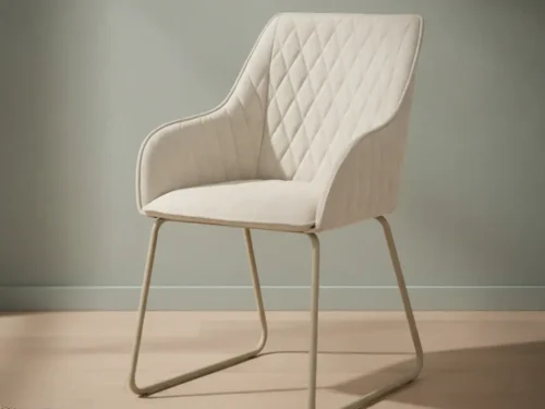 Eetkamerstoel Steenine Linnen Beige