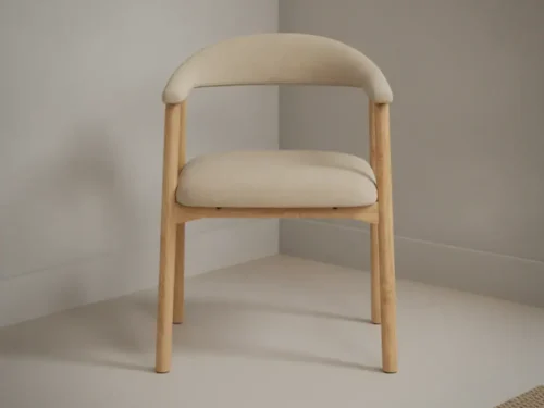 Eetkamerstoel Treskaro Beige