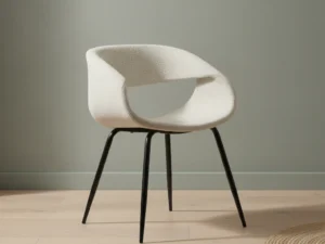 Eetkamerstoel Whale white pearl  set van 2