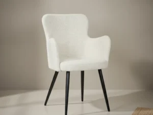 Eetkamerstoel  Wing wit set van 2