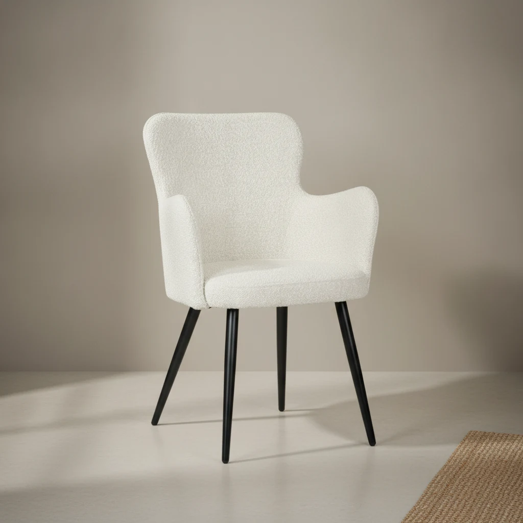 Eetkamerstoel Wing wit set van 2
