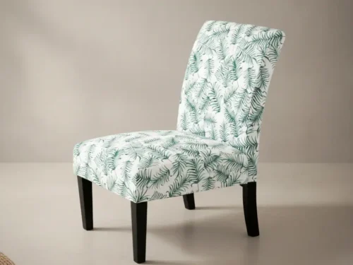 Eetkamerstoel  Zoira stof houten frame