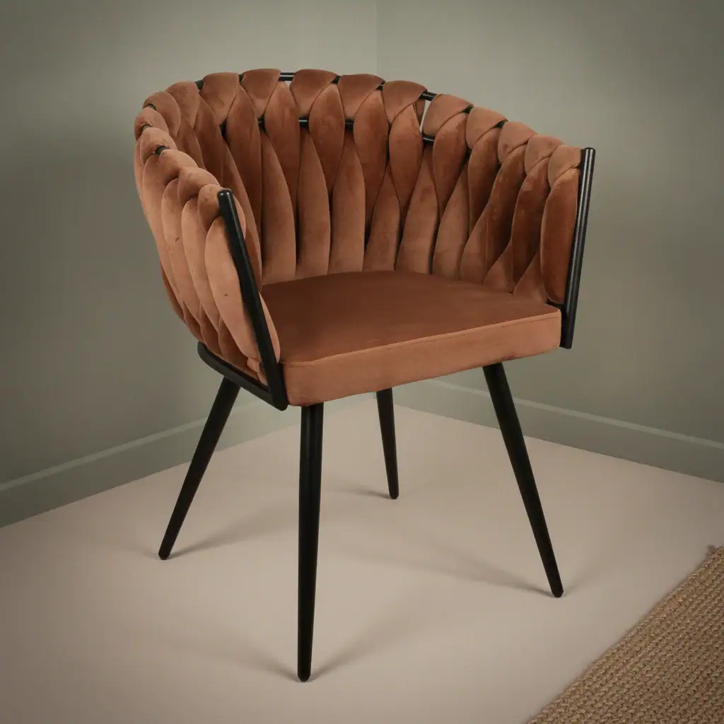 Eetkamerstoel Zoonder Velvet Koper