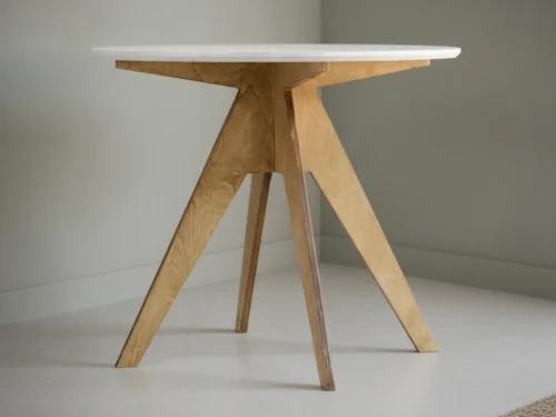 Eettafel Antibes Wit Ø105 cm