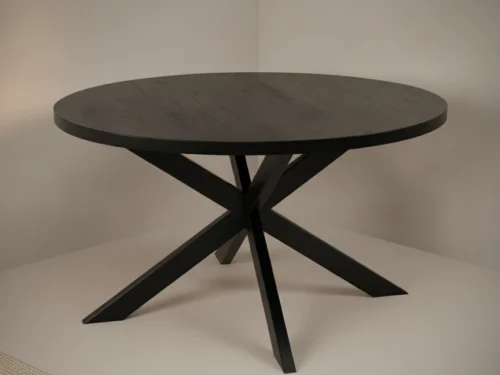 Eettafel Arvonsaro 95 x 13 cm rond eikenhout