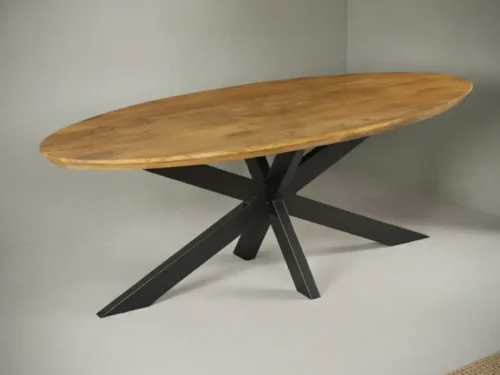 Eettafel Avelarlargo 180 x 90 cm ovaal