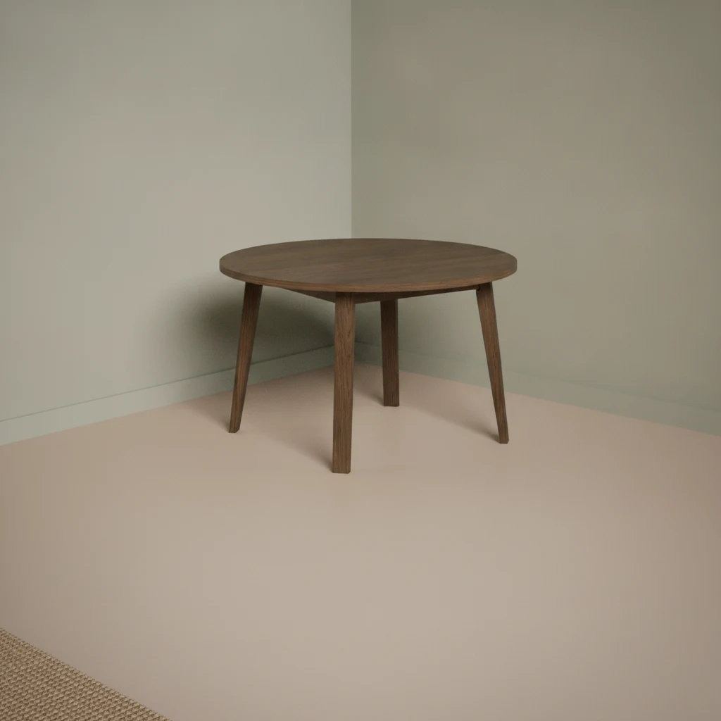 Eettafel Brunnella Grijs Ø120 cm
