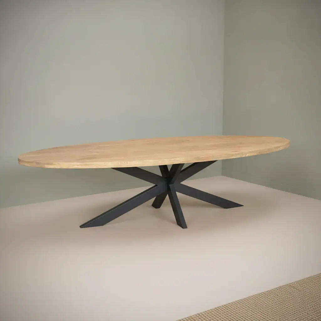 Eettafel Caassio Naturel 300 cm