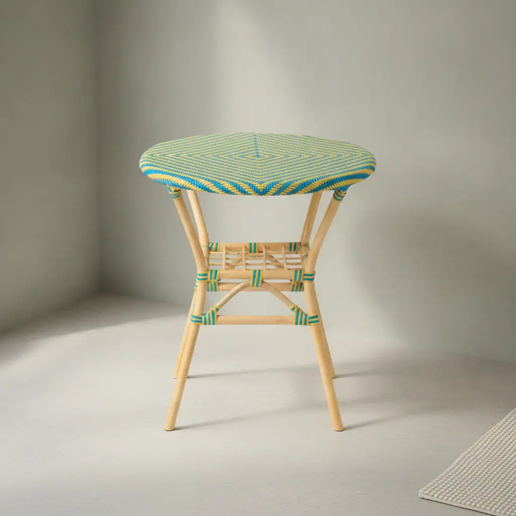 Eettafel Causkio Rotan 70 cm