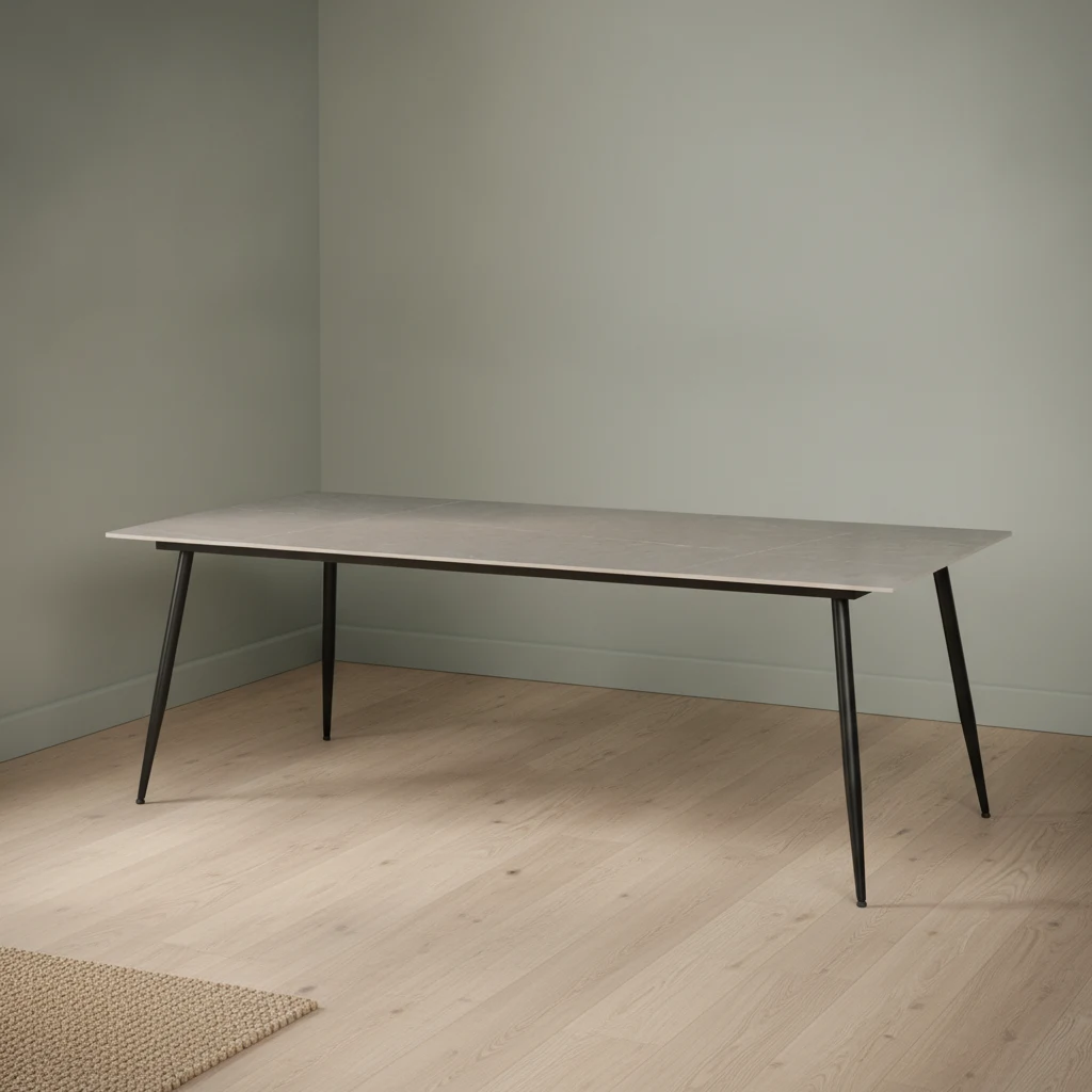 Eettafel Coorrel Grijs 210x100 cm